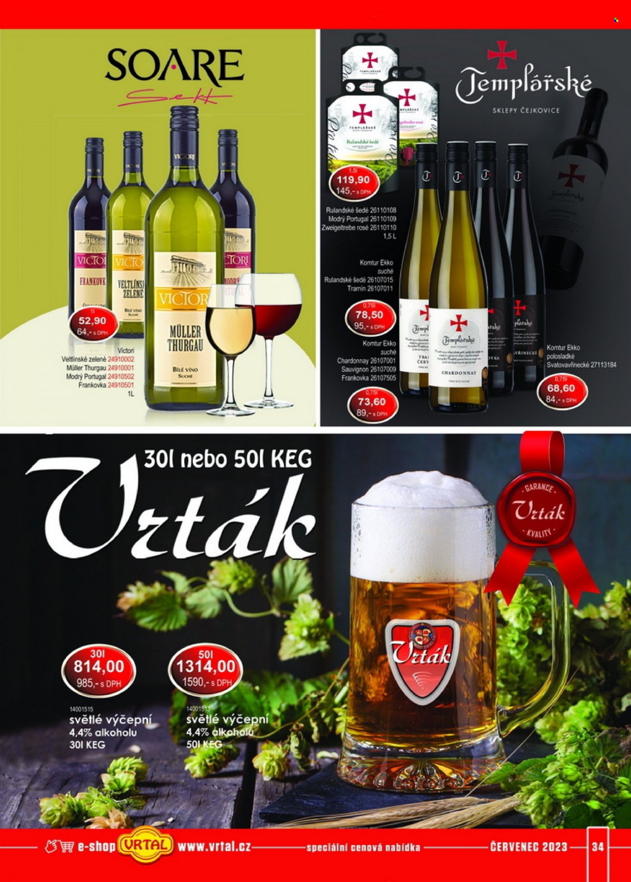 Leták Vrtal - 1.7.2023 - 31.7.2023. Strana 34