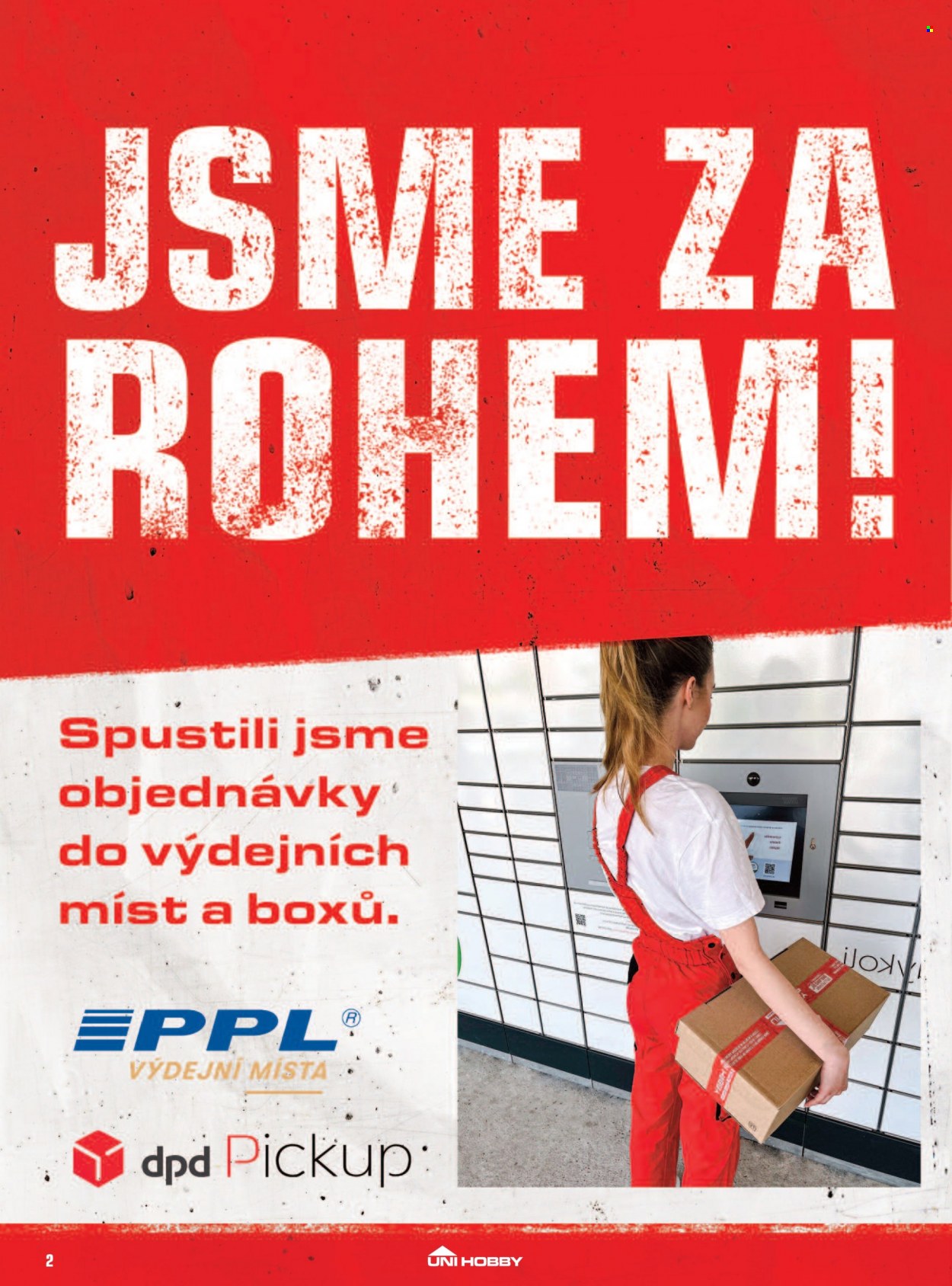 Leták UNI HOBBY - 29.6.2023 - 30.7.2023. Strana 2