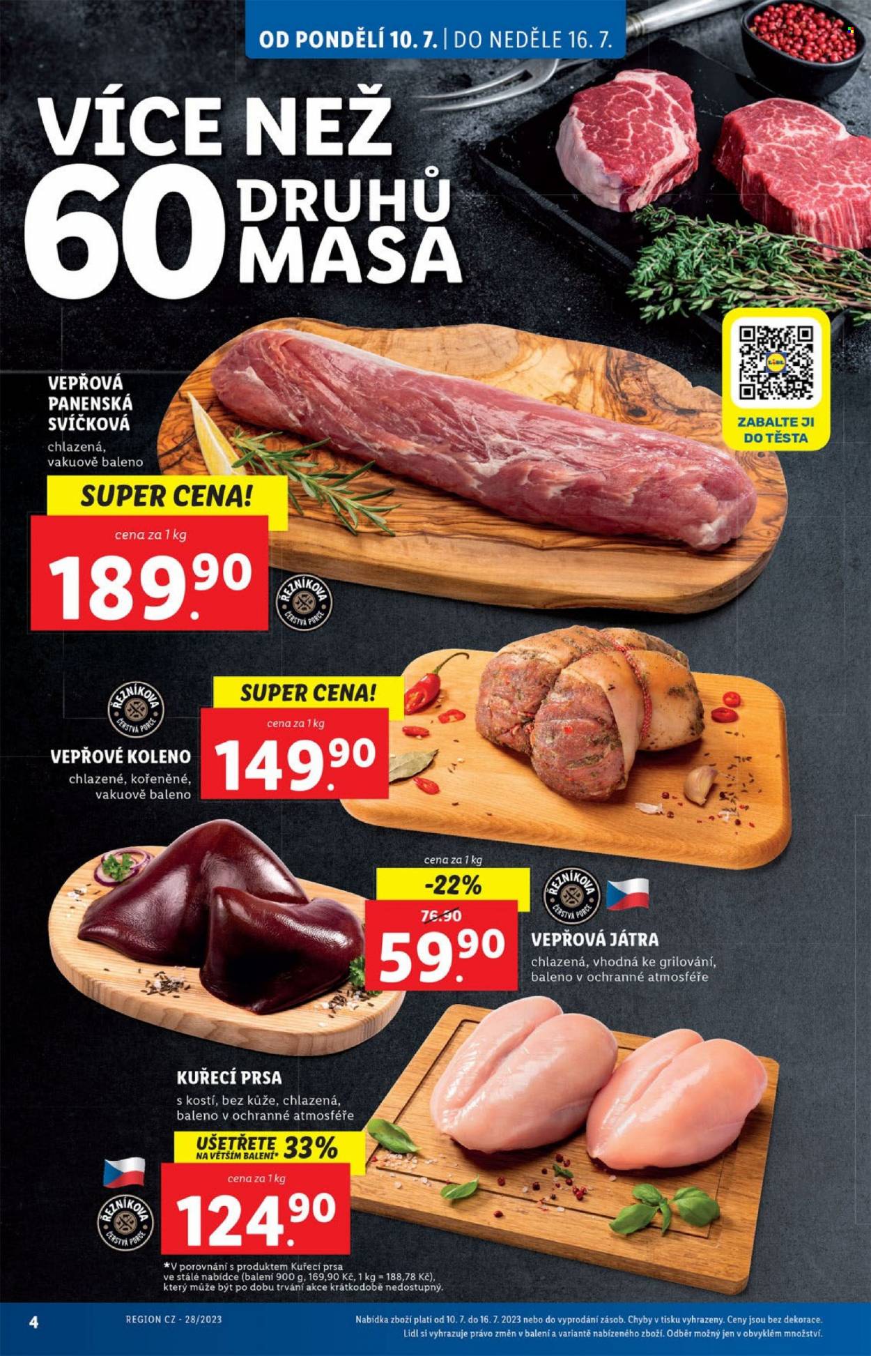 Leták Lidl - 10.7.2023 - 16.7.2023. Strana 4