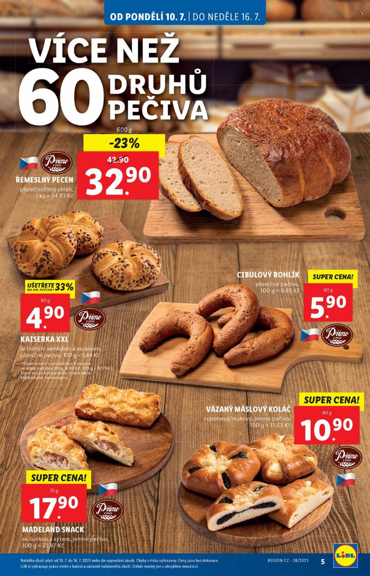 Leták Lidl - 10.7.2023 - 16.7.2023. Strana 5