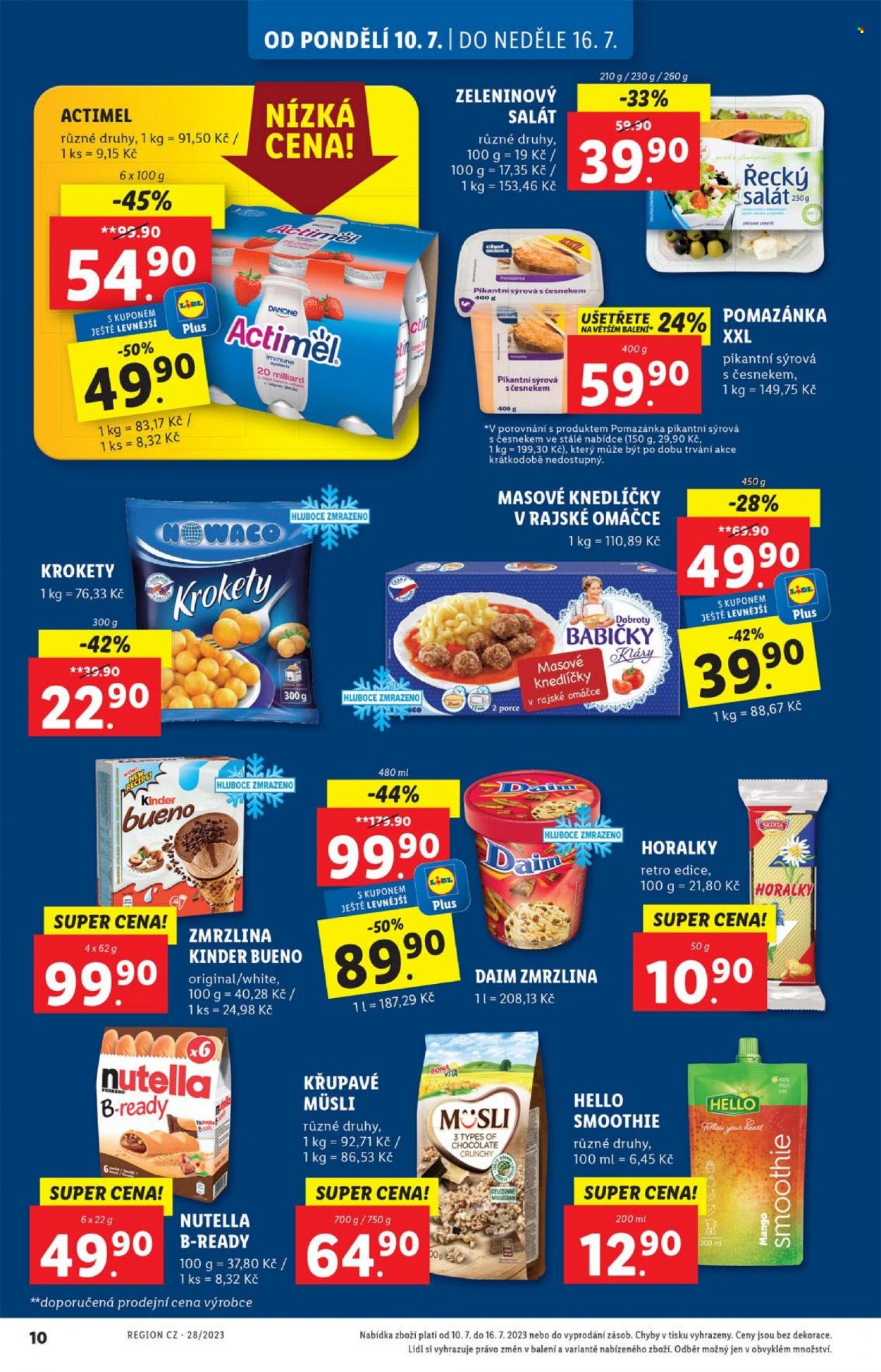 Leták Lidl - 10.7.2023 - 16.7.2023. Strana 10