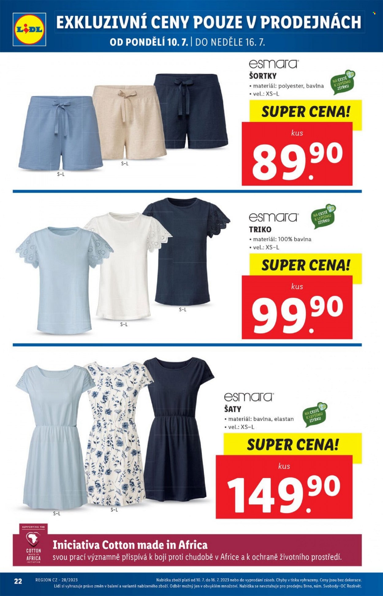 Leták Lidl - 10.7.2023 - 16.7.2023. Strana 22