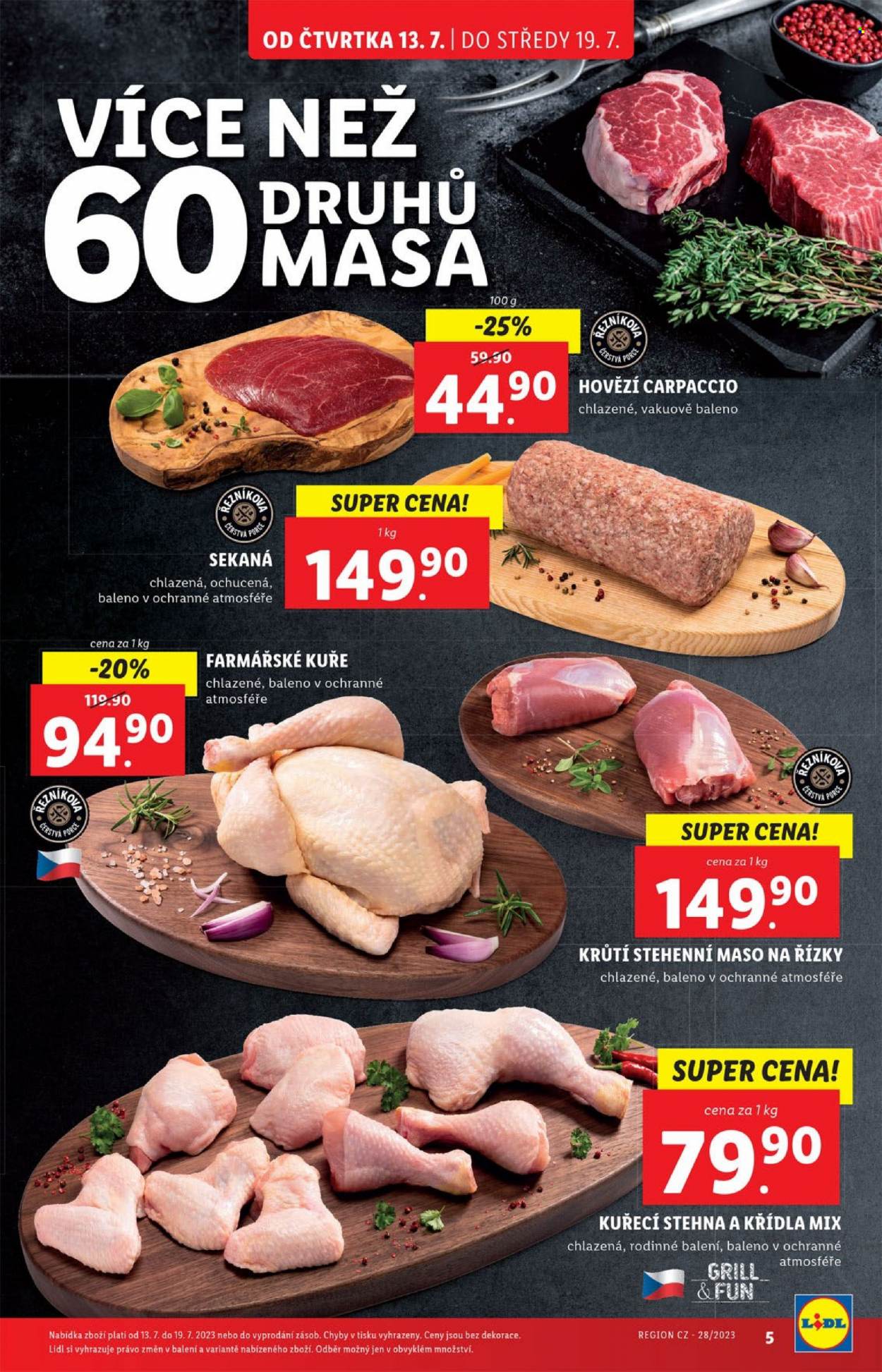 Leták Lidl - 13.7.2023 - 16.7.2023. Strana 5