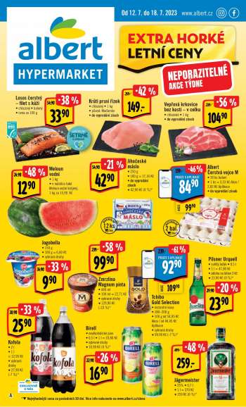 Leták Albert Hypermarket - 12.7.2023 - 18.7.2023.