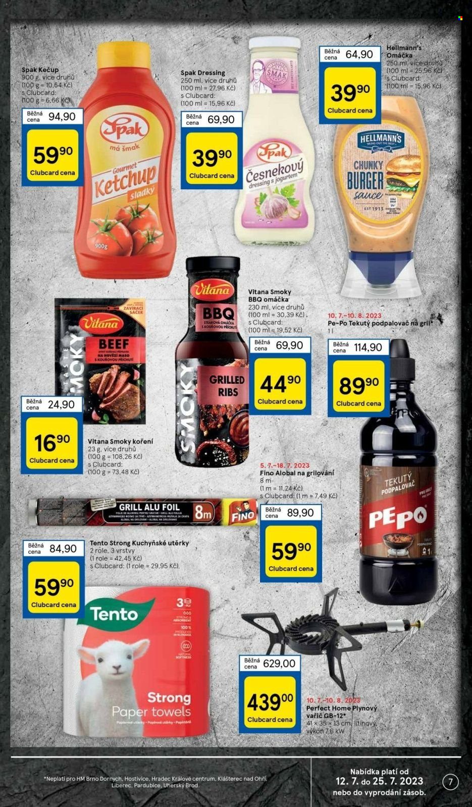 Leták TESCO - 12.7.2023 - 18.7.2023. Strana 7