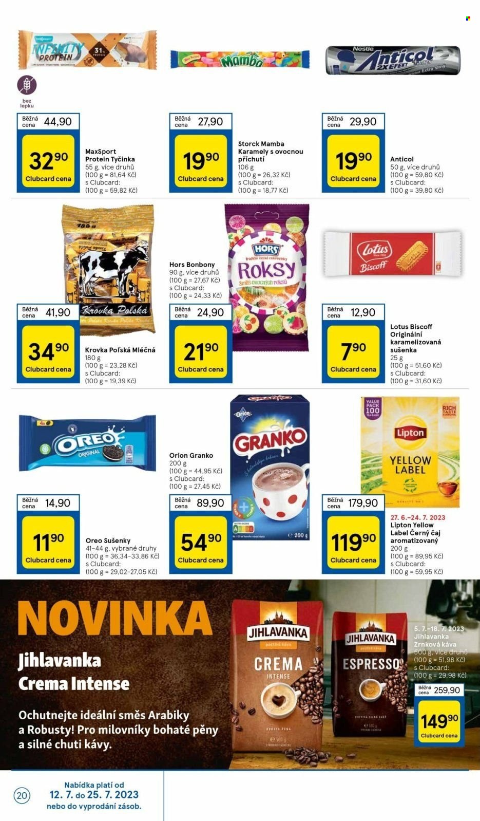 Leták TESCO - 12.7.2023 - 18.7.2023. Strana 20