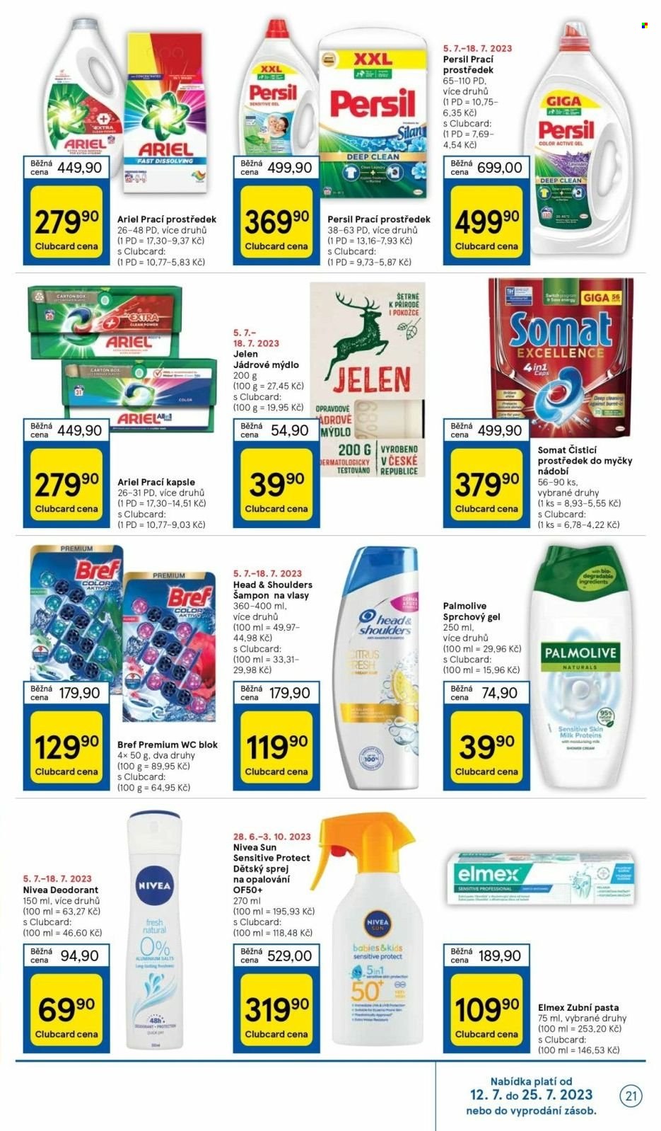 Leták TESCO - 12.7.2023 - 18.7.2023. Strana 21