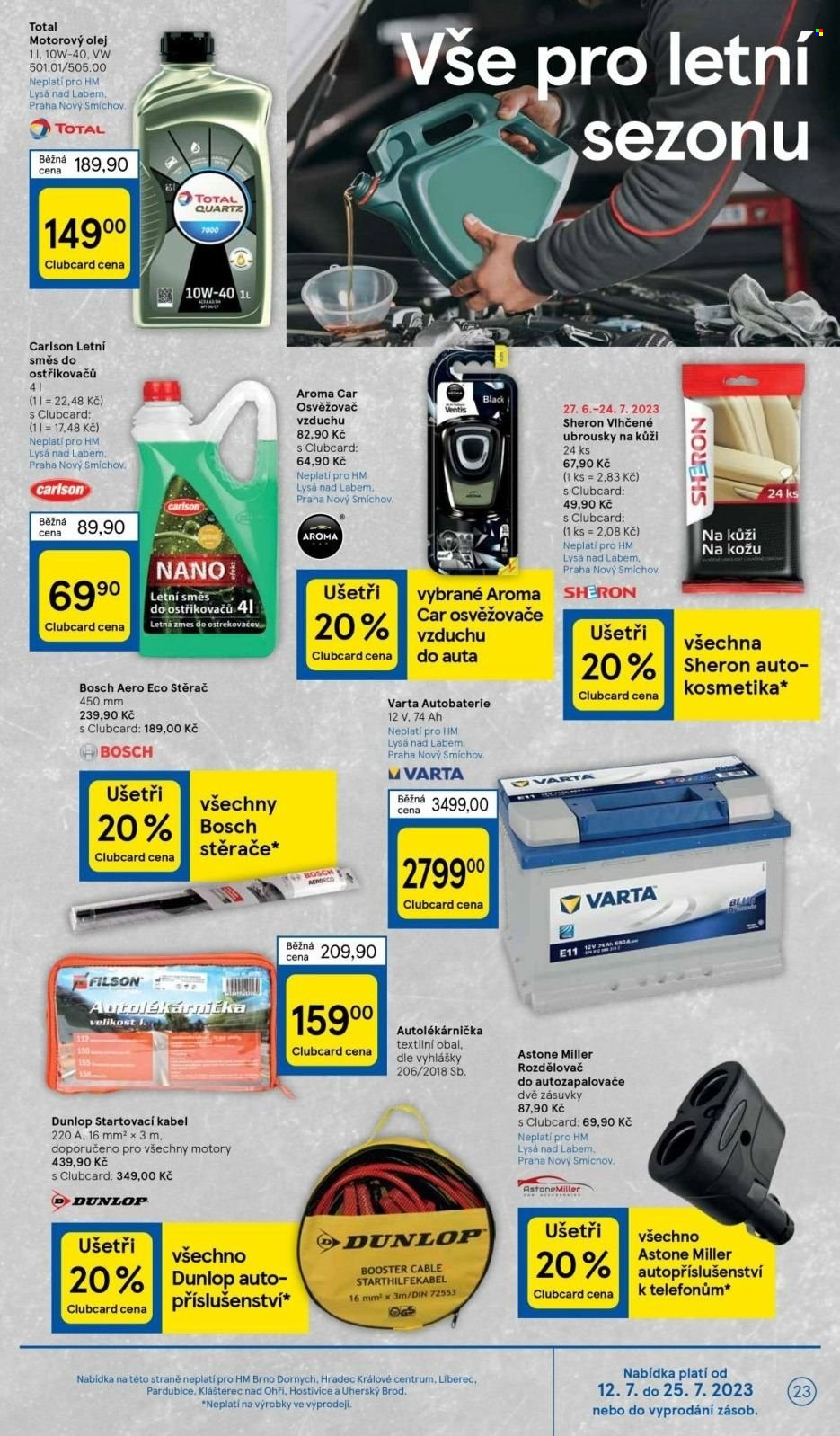 Leták TESCO - 12.7.2023 - 18.7.2023. Strana 23