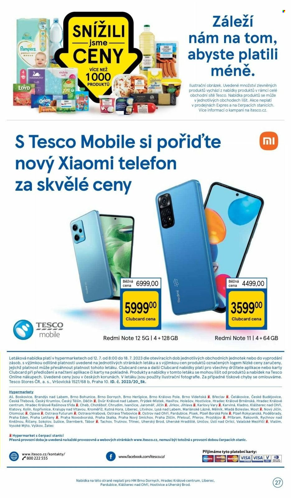 Leták TESCO - 12.7.2023 - 18.7.2023. Strana 27