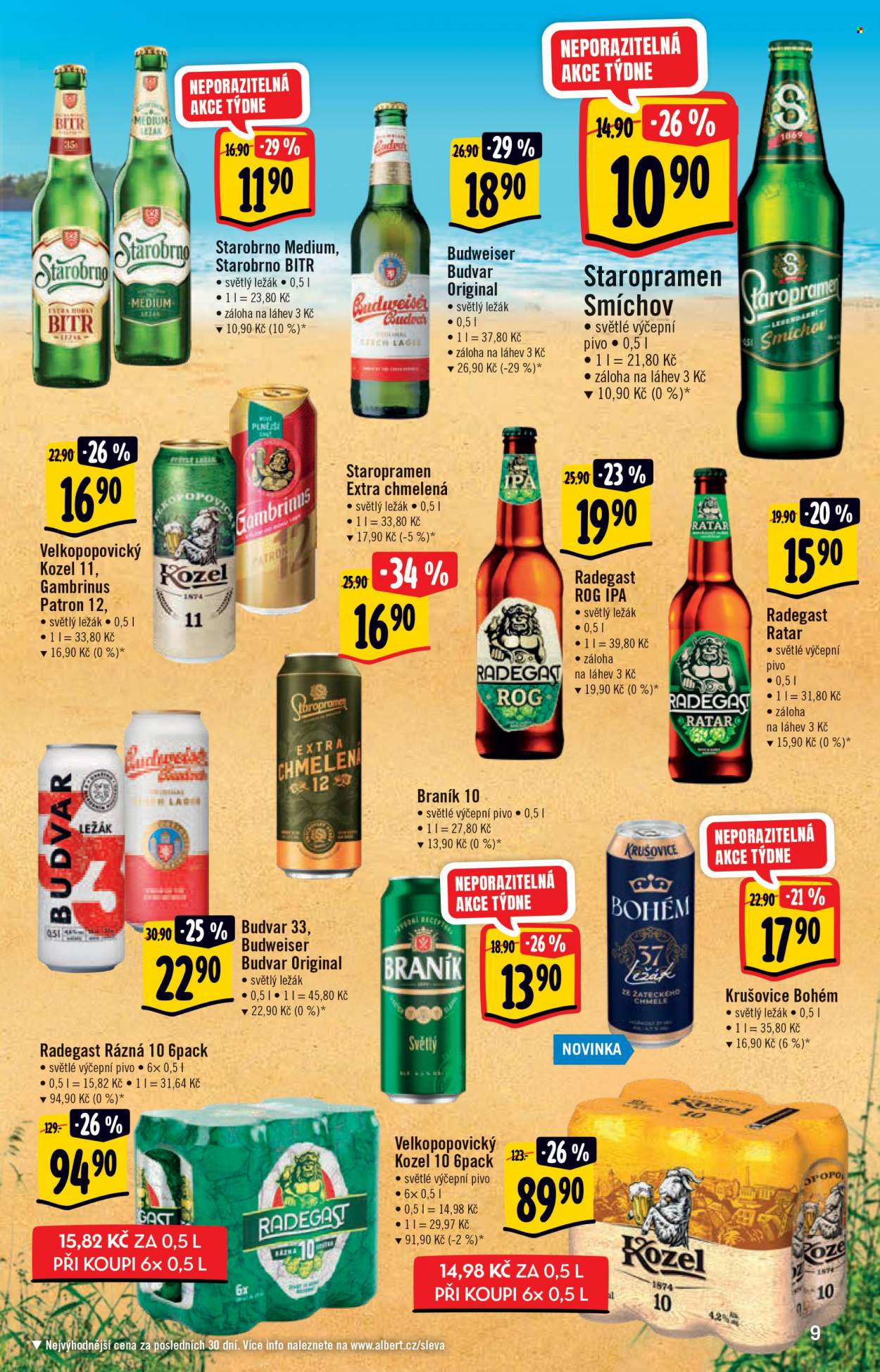 Leták Albert Supermarket - 5.7.2023 - 18.7.2023. Strana 9