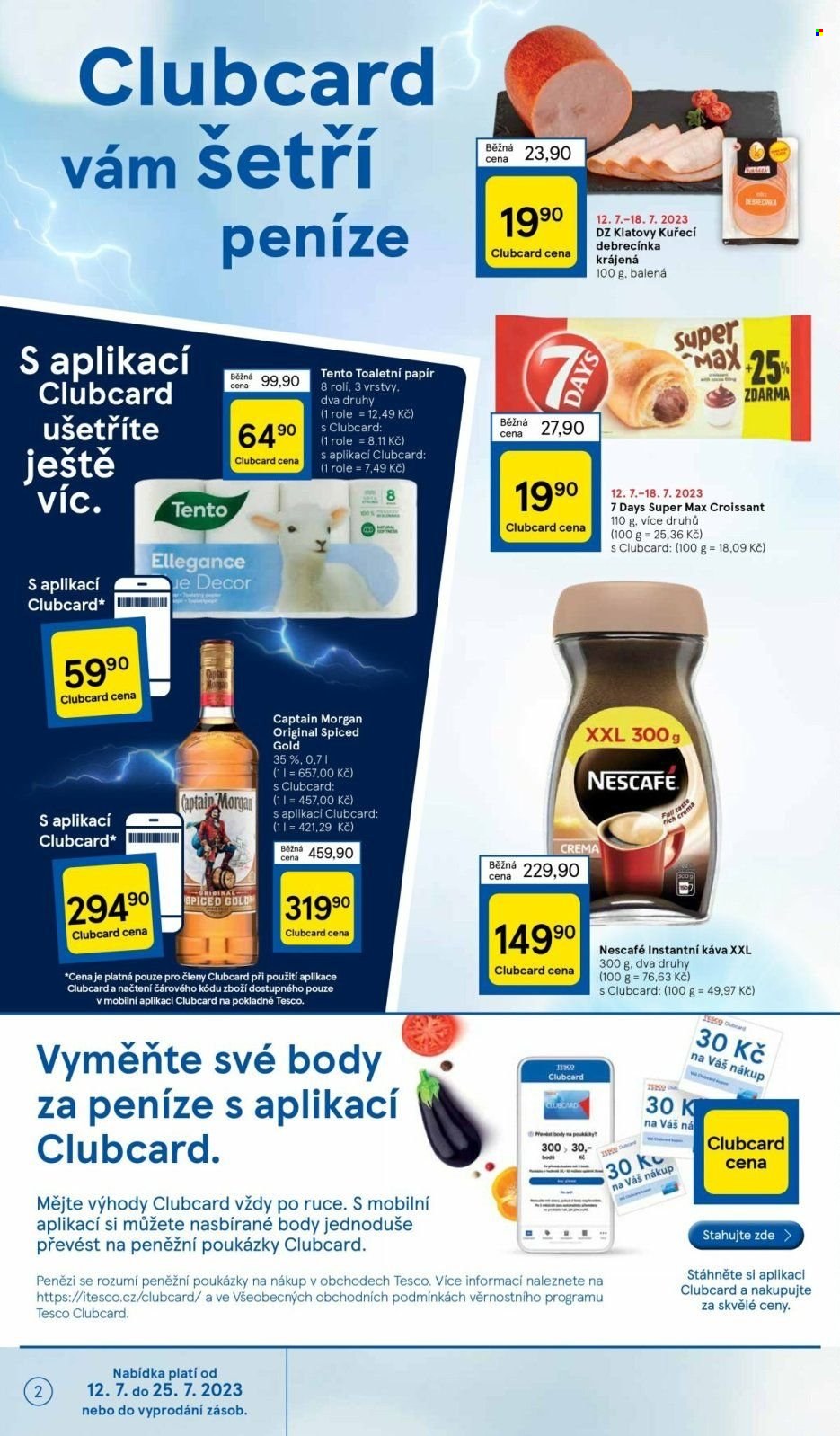 Leták TESCO supermarket - 12.7.2023 - 18.7.2023. Strana 2