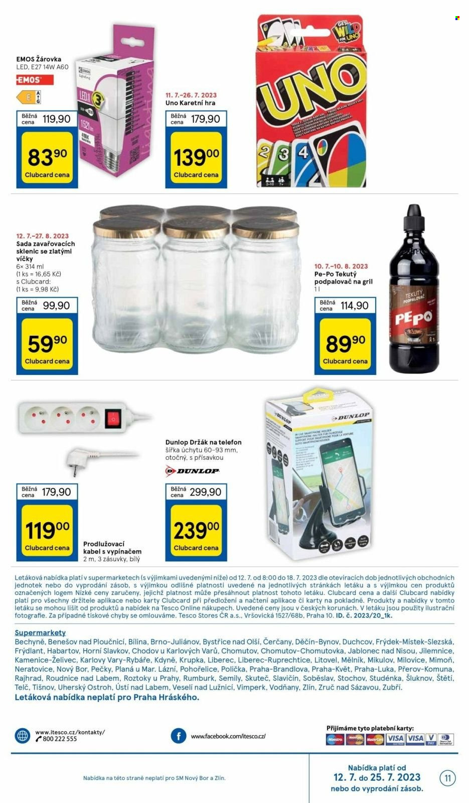 Leták TESCO supermarket - 12.7.2023 - 18.7.2023. Strana 11