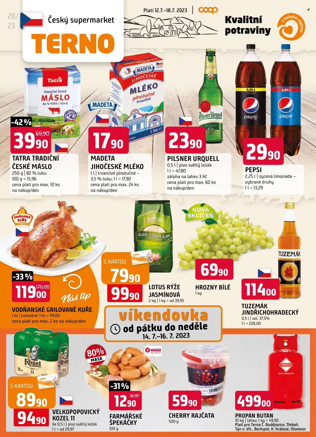 Leták coop TERNO - 12.7.2023 - 18.7.2023. Strana 1