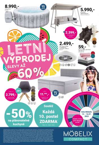 Leták MÖBELIX - 10.7.2023 - 30.7.2023.