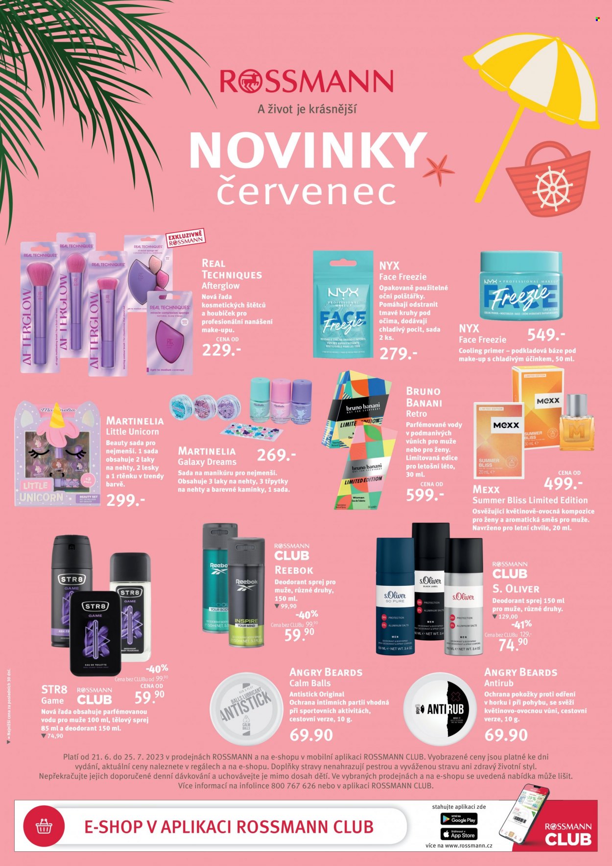 Leták ROSSMANN. Strana 1
