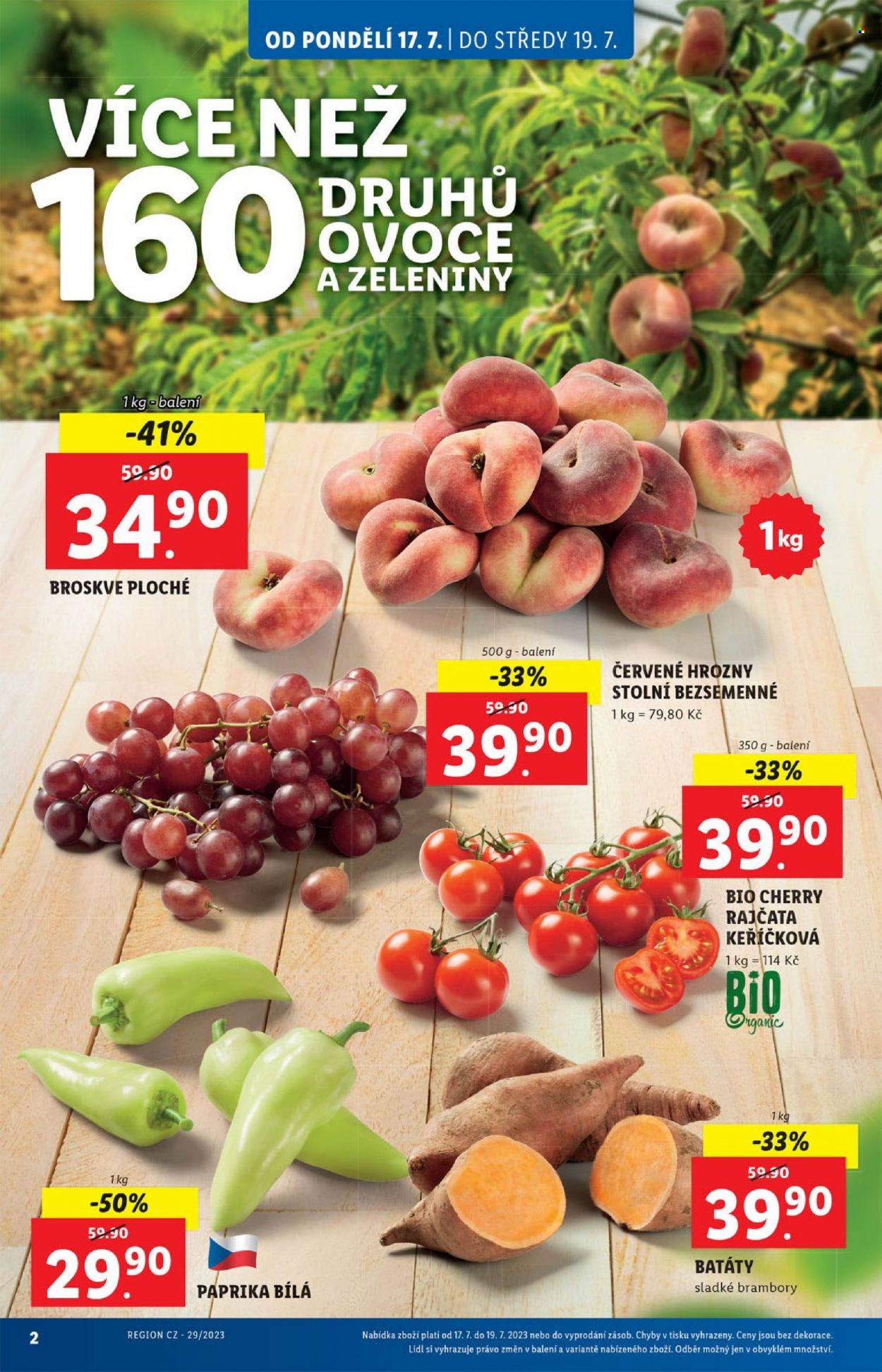 Leták Lidl - 17.7.2023 - 23.7.2023. Strana 2
