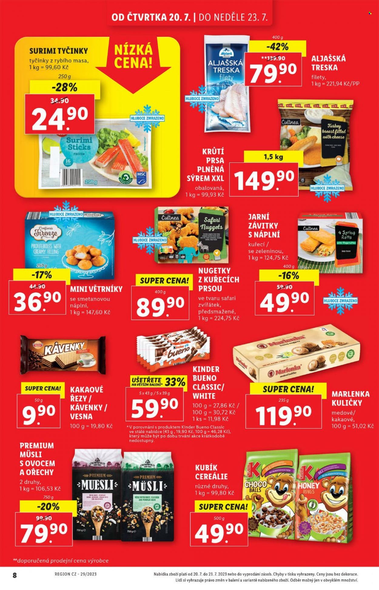 Leták Lidl - 20.7.2023 - 23.7.2023. Strana 8