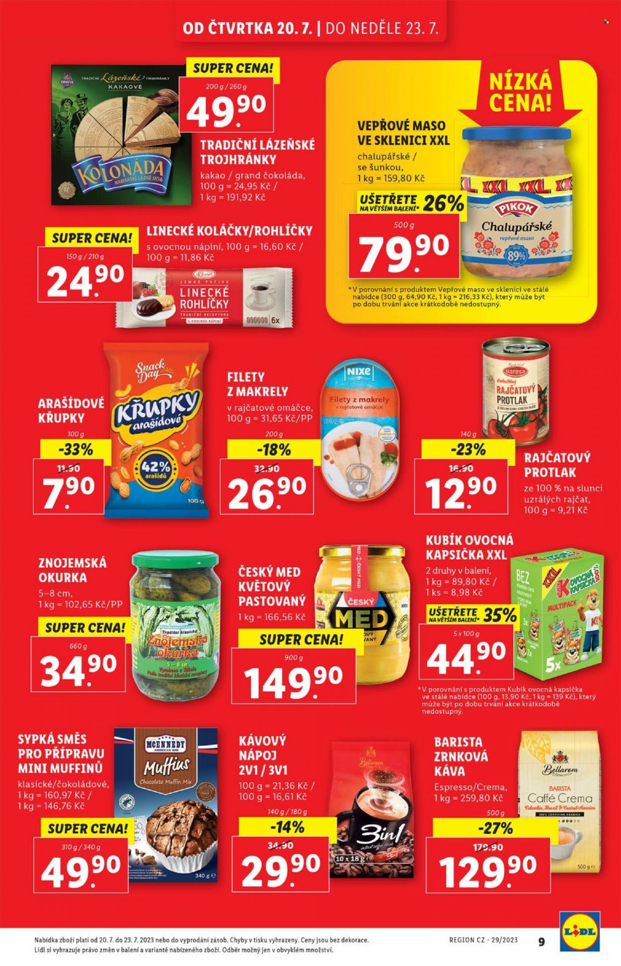 Leták Lidl - 20.7.2023 - 23.7.2023. Strana 9