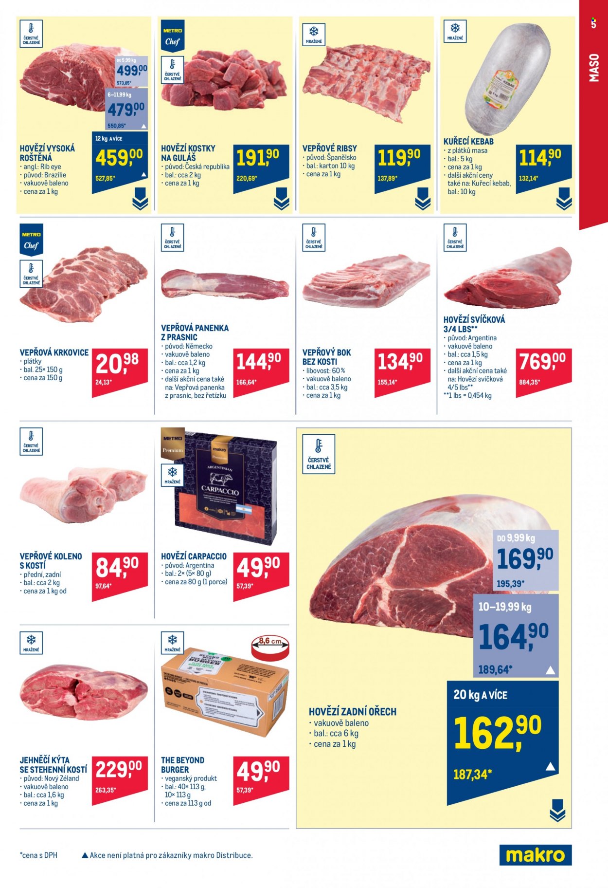 Leták MAKRO - 19.7.2023 - 1.8.2023. Strana 5
