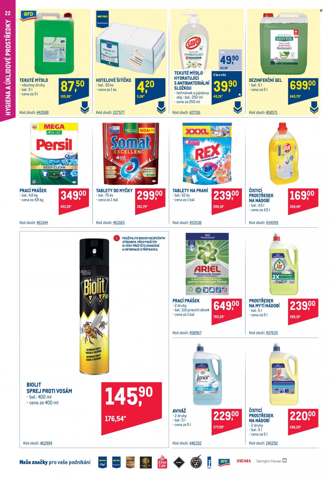 Leták MAKRO - 19.7.2023 - 1.8.2023. Strana 22