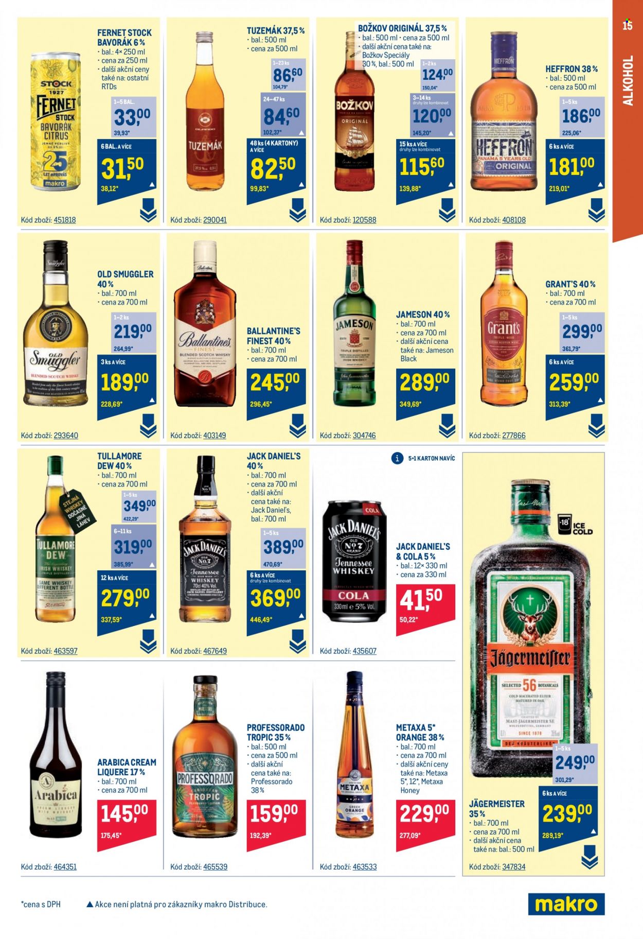 Leták MAKRO - 19.7.2023 - 1.8.2023. Strana 15