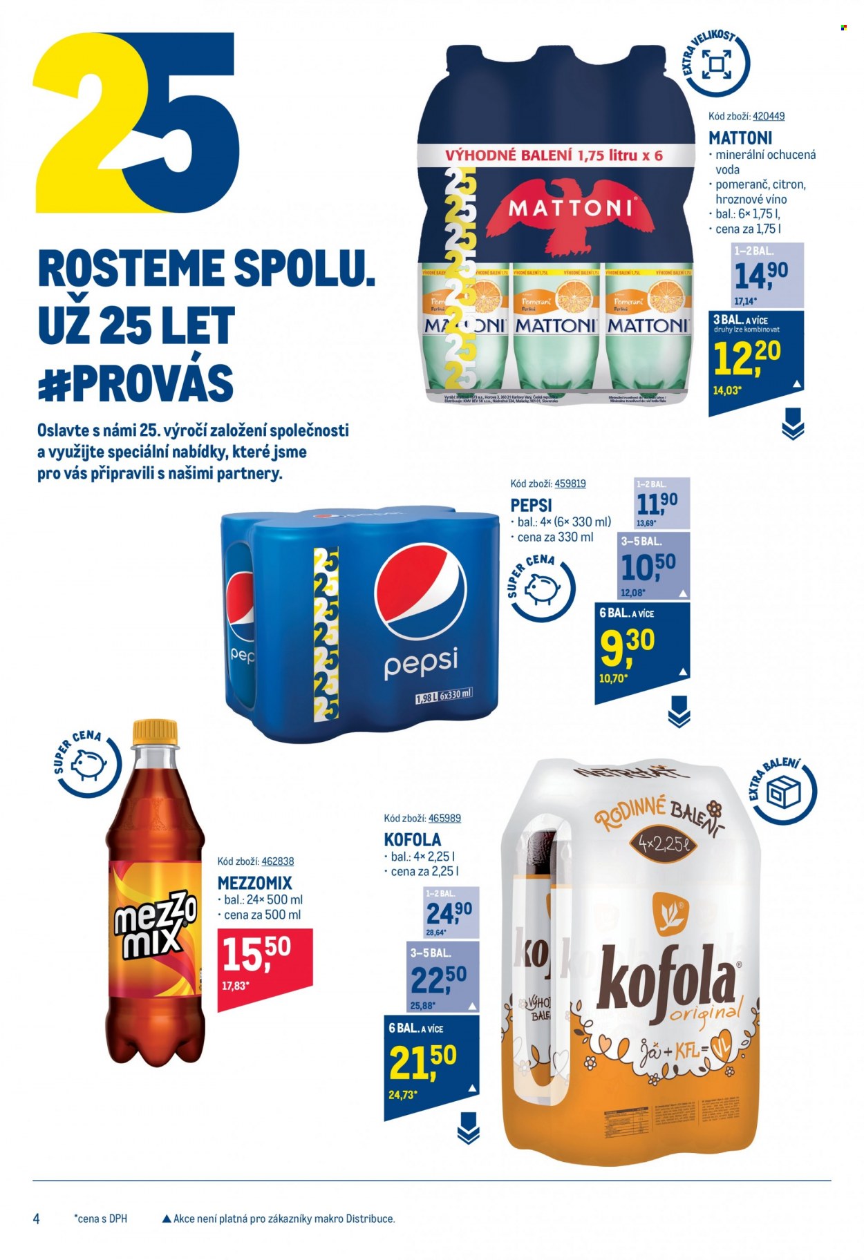 Leták MAKRO - 19.7.2023 - 1.8.2023. Strana 4
