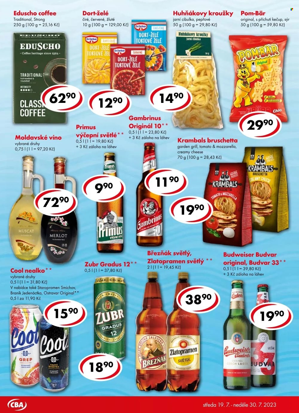 Leták CBA potraviny - 19.7.2023 - 30.7.2023. Strana 6