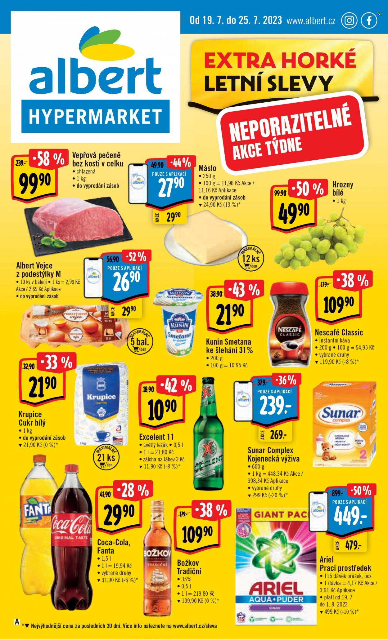 Leták Albert Hypermarket - 19.7.2023 - 25.7.2023. Strana 1
