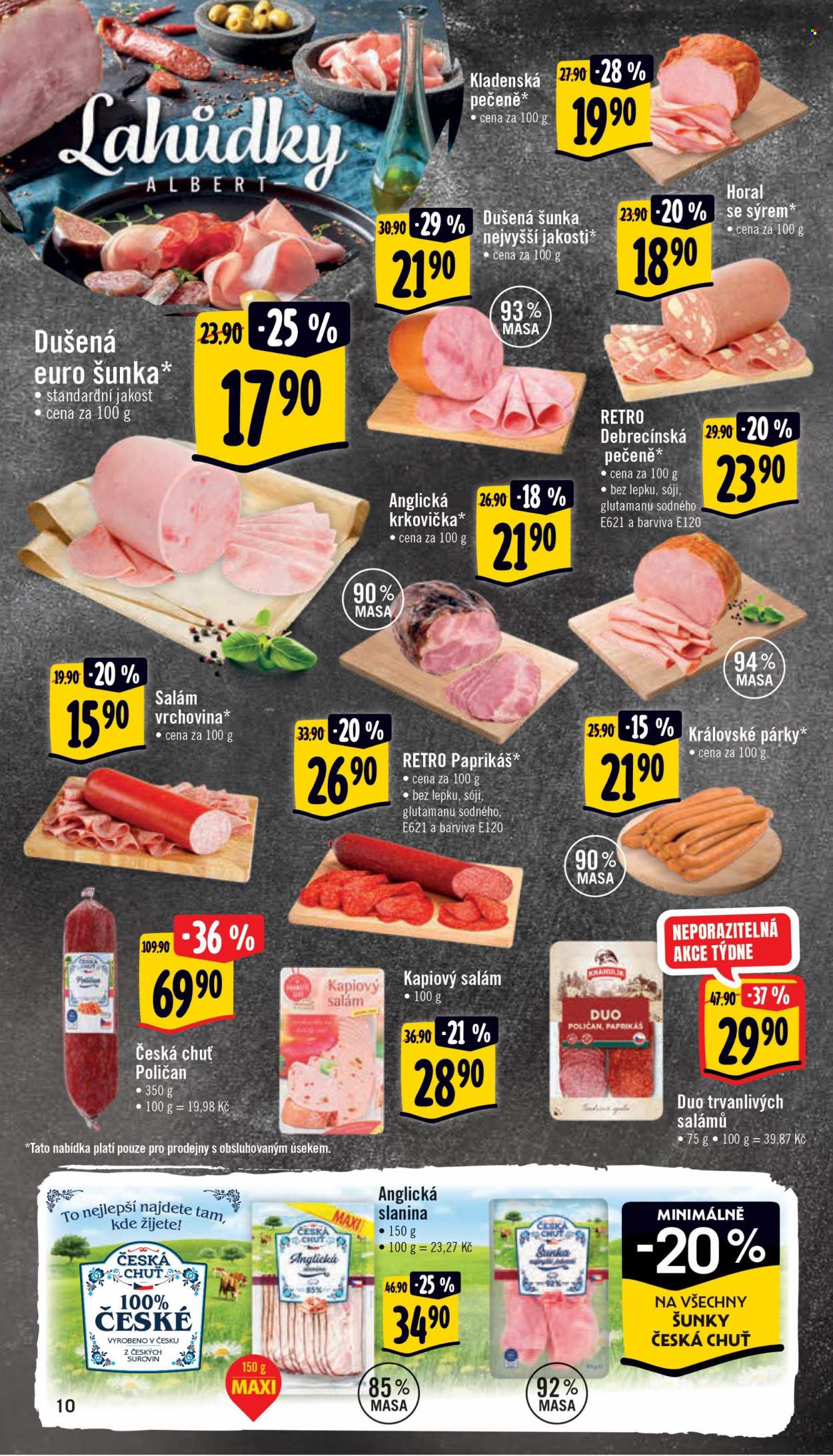 Leták Albert Supermarket - 19.7.2023 - 25.7.2023. Strana 10