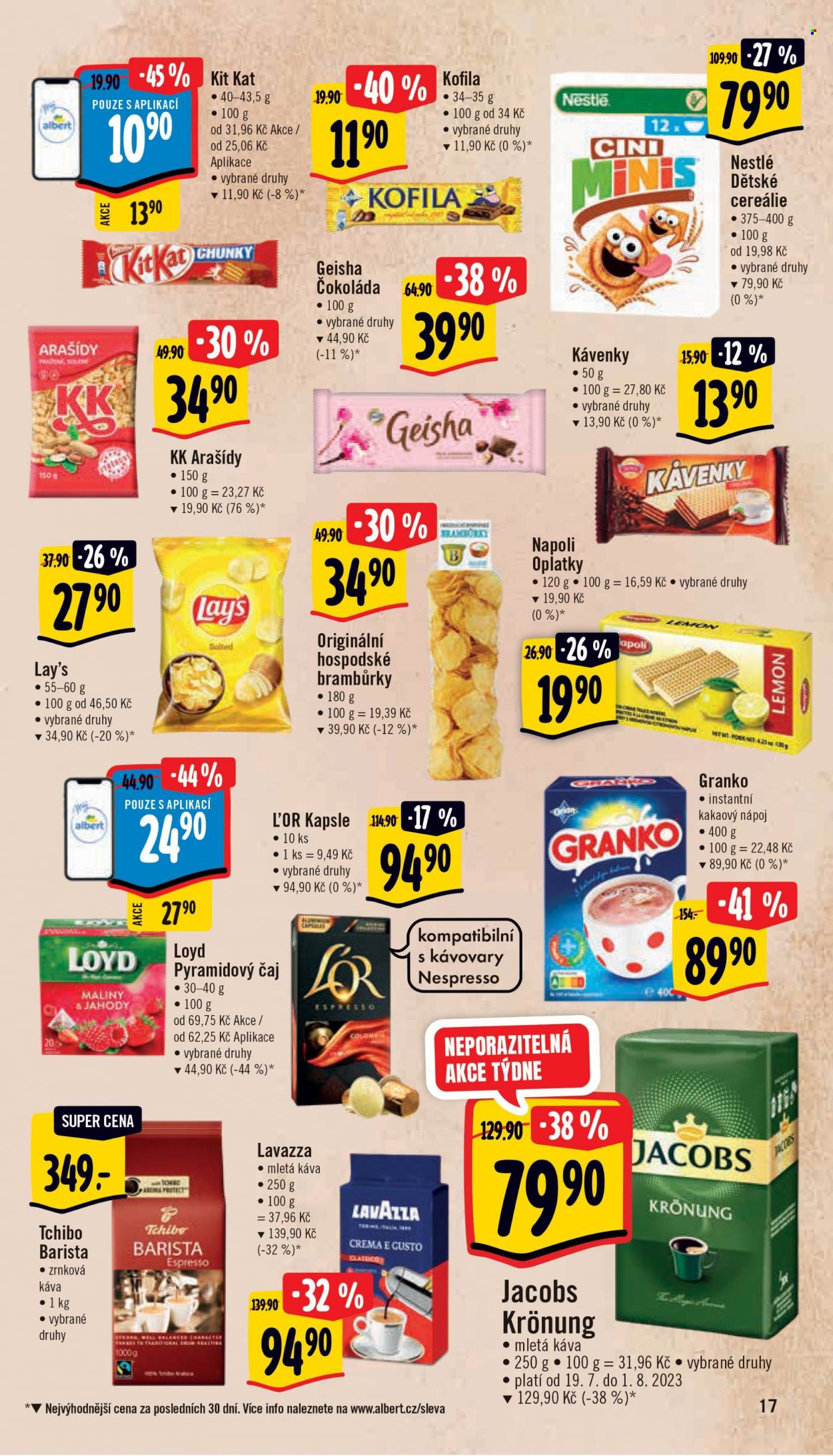 Leták Albert Supermarket - 19.7.2023 - 25.7.2023. Strana 17