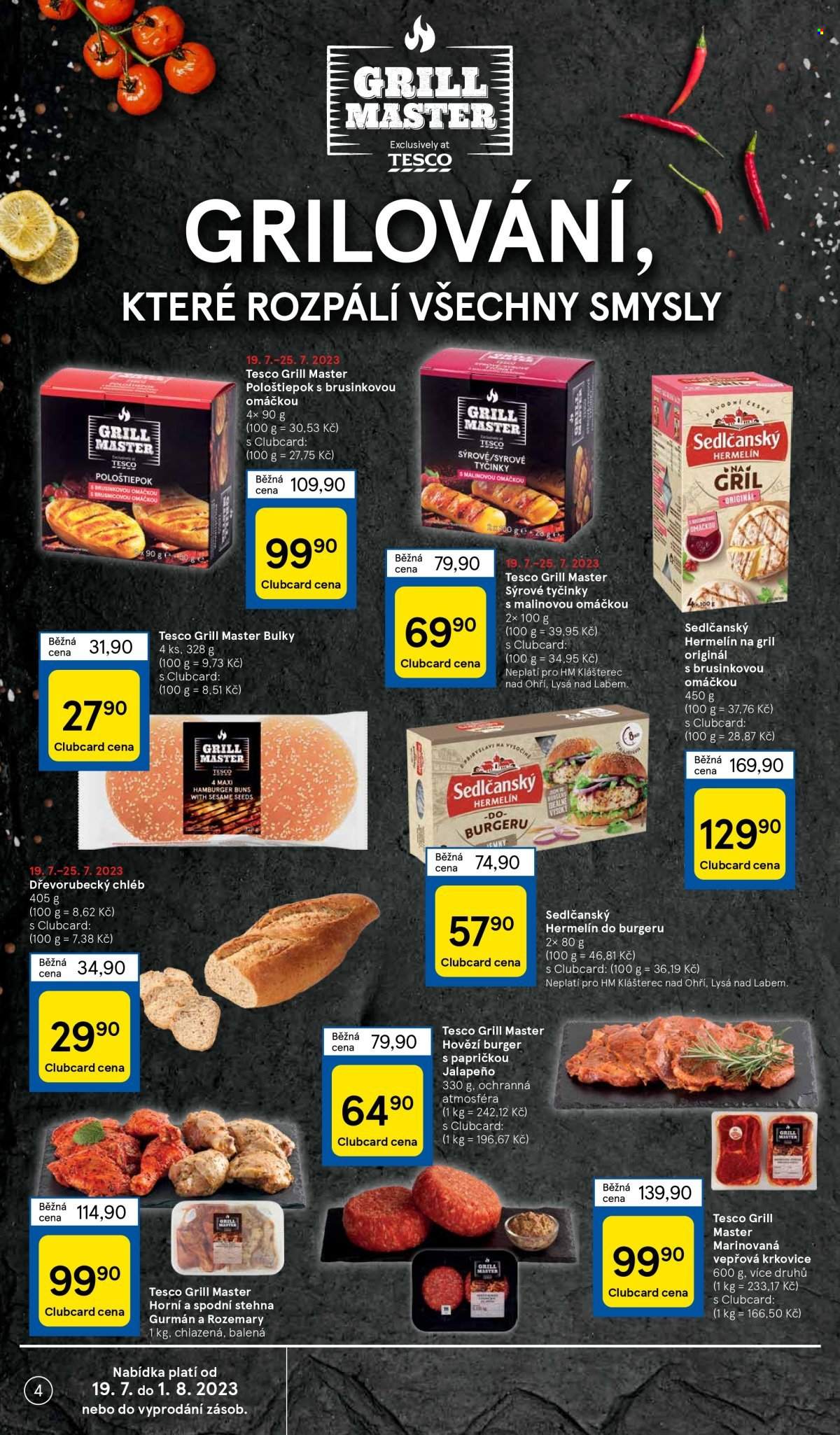Leták TESCO - 19.7.2023 - 25.7.2023. Strana 4