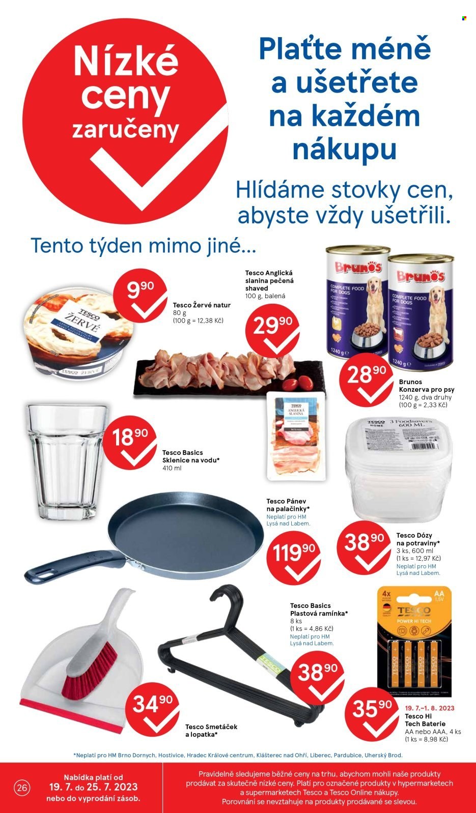 Leták TESCO - 19.7.2023 - 25.7.2023. Strana 26