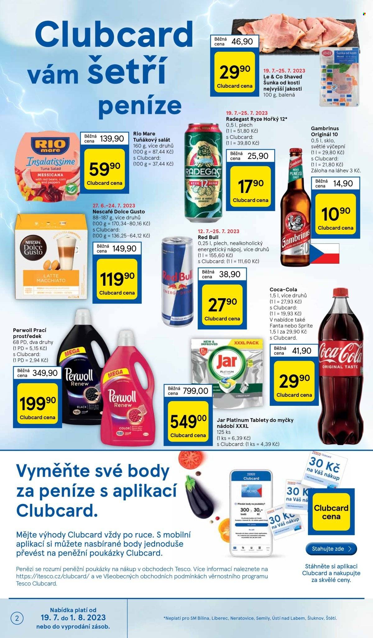 Leták TESCO supermarket - 19.7.2023 - 25.7.2023. Strana 2