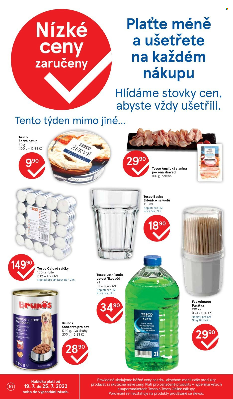 Leták TESCO supermarket - 19.7.2023 - 25.7.2023. Strana 10