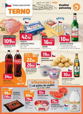 Leták coop TERNO - 19.7.2023 - 25.7.2023.