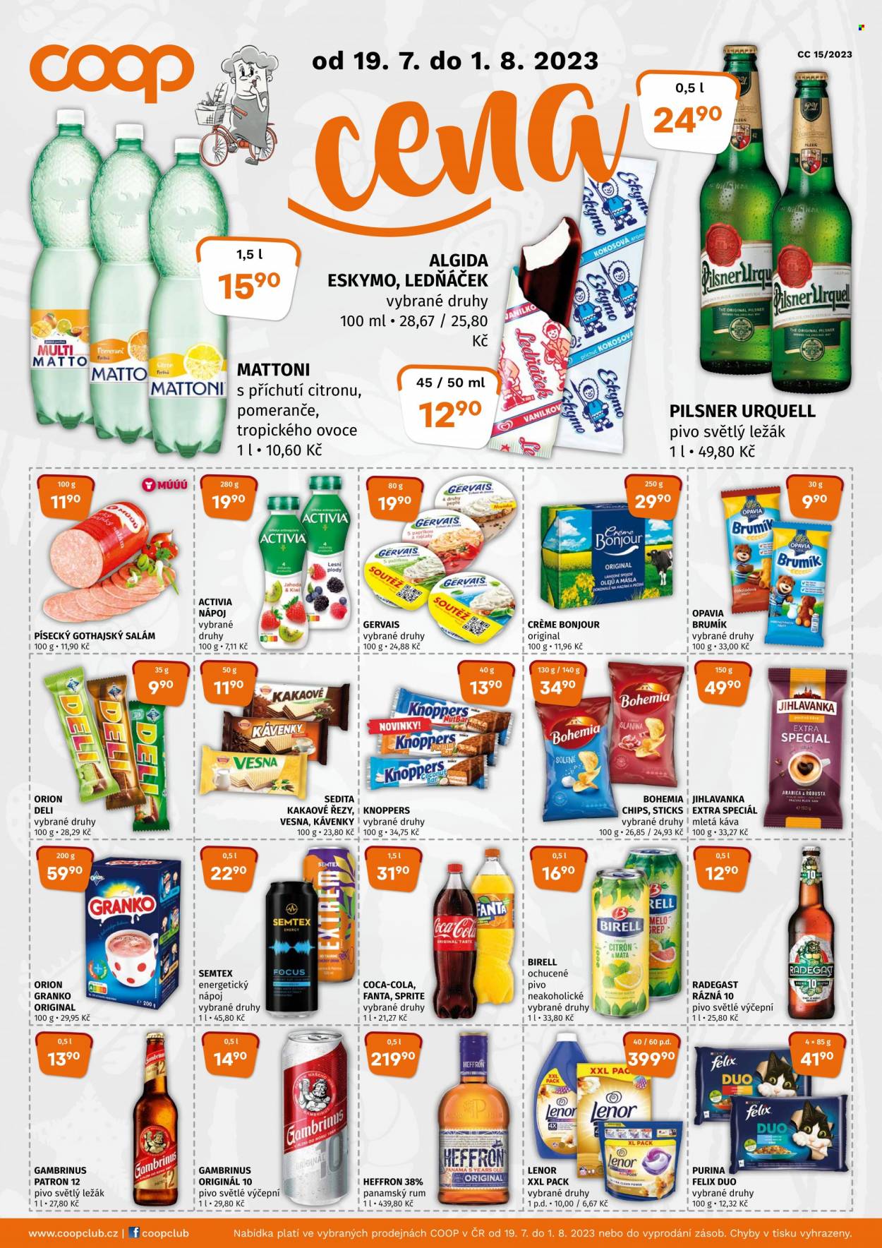Leták coop TERNO - 19.7.2023 - 1.8.2023. Strana 1