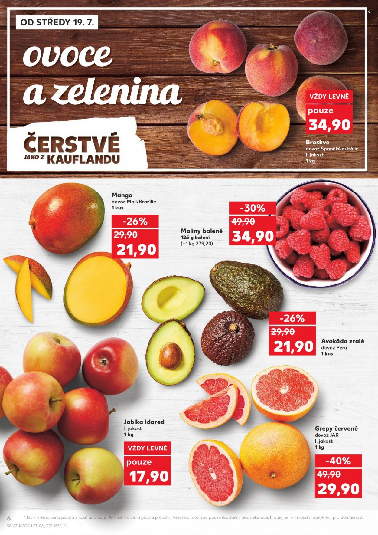 Leták Kaufland - 19.7.2023 - 25.7.2023. Strana 6
