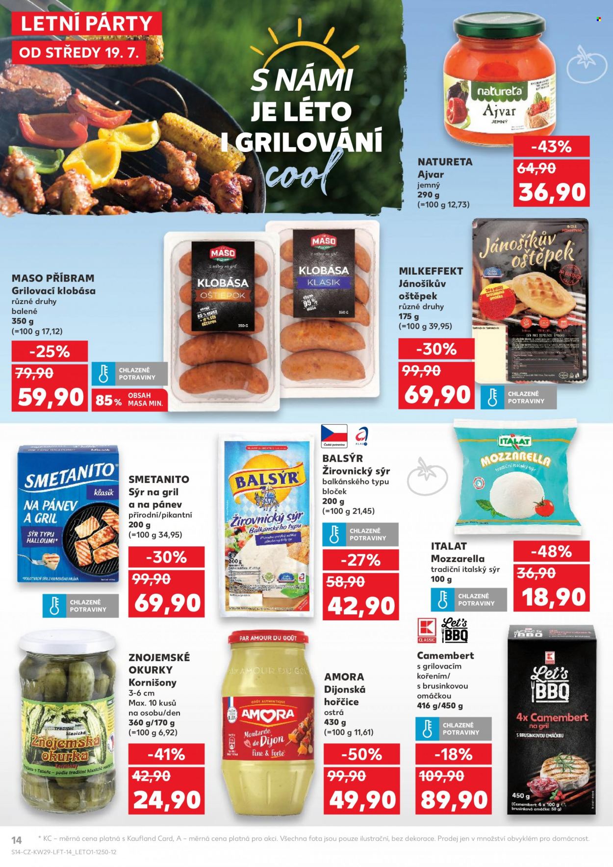 Leták Kaufland - 19.7.2023 - 25.7.2023. Strana 14