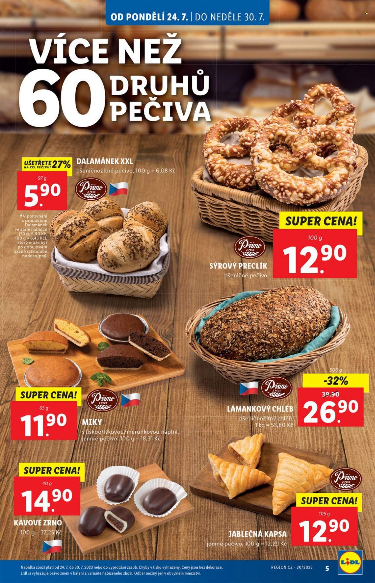 Leták Lidl - 24.7.2023 - 30.7.2023. Strana 5