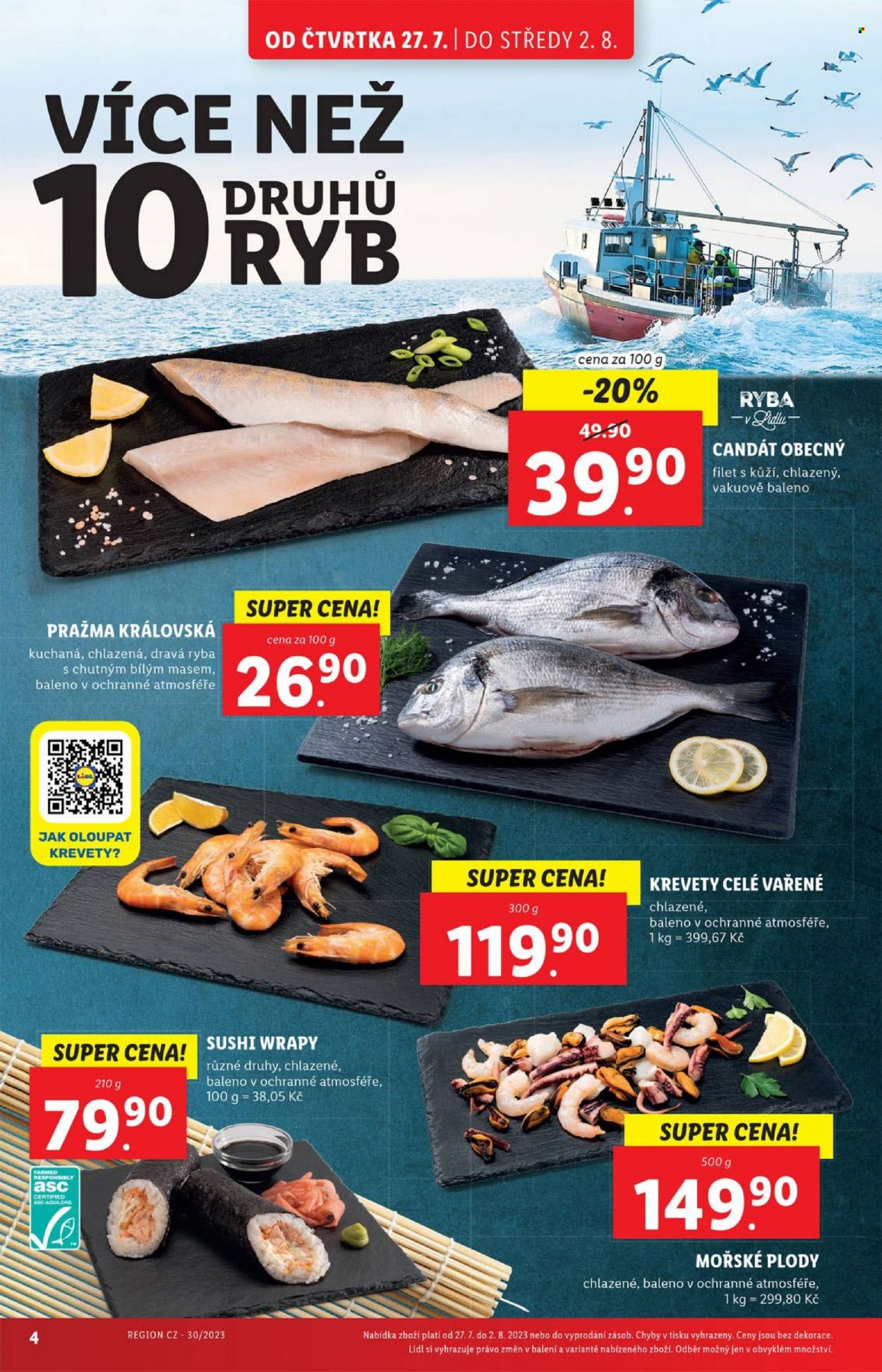 Leták Lidl - 27.7.2023 - 30.7.2023. Strana 4