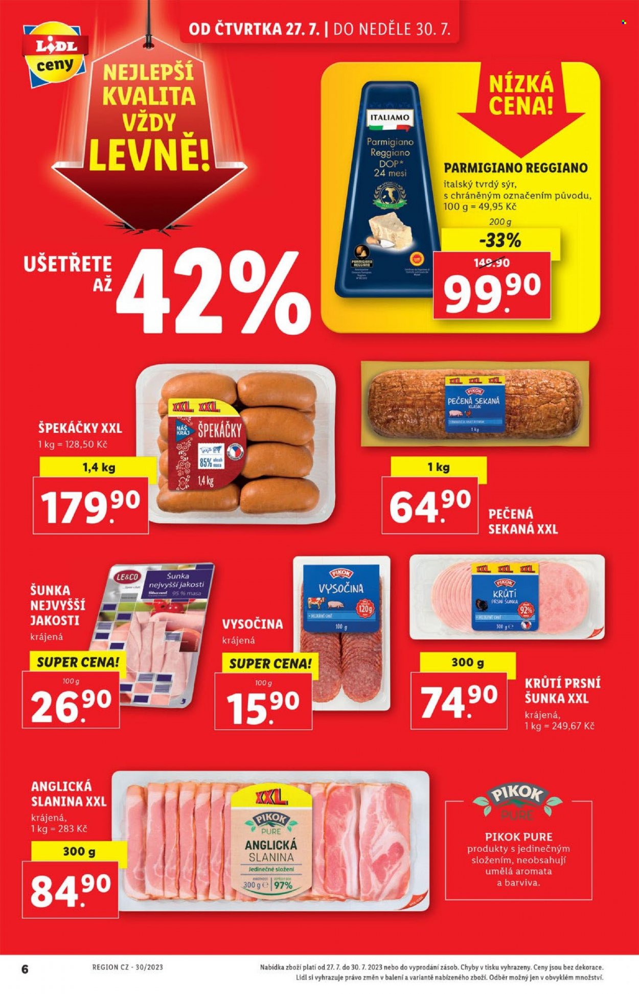 Leták Lidl - 27.7.2023 - 30.7.2023. Strana 6