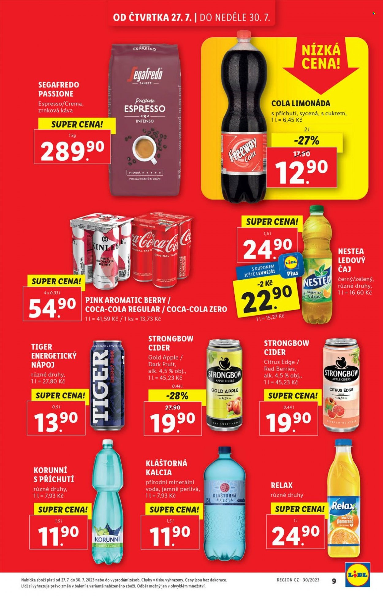 Leták Lidl - 27.7.2023 - 30.7.2023. Strana 9