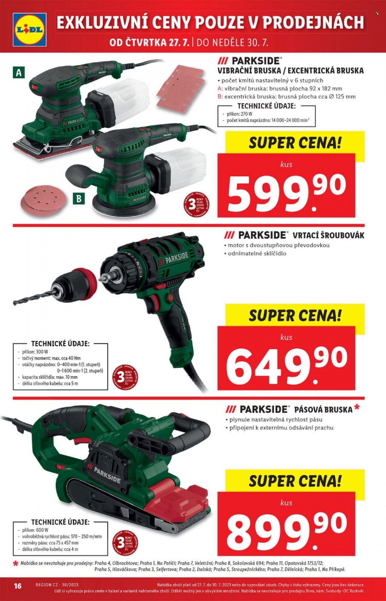 Leták Lidl - 27.7.2023 - 30.7.2023. Strana 16