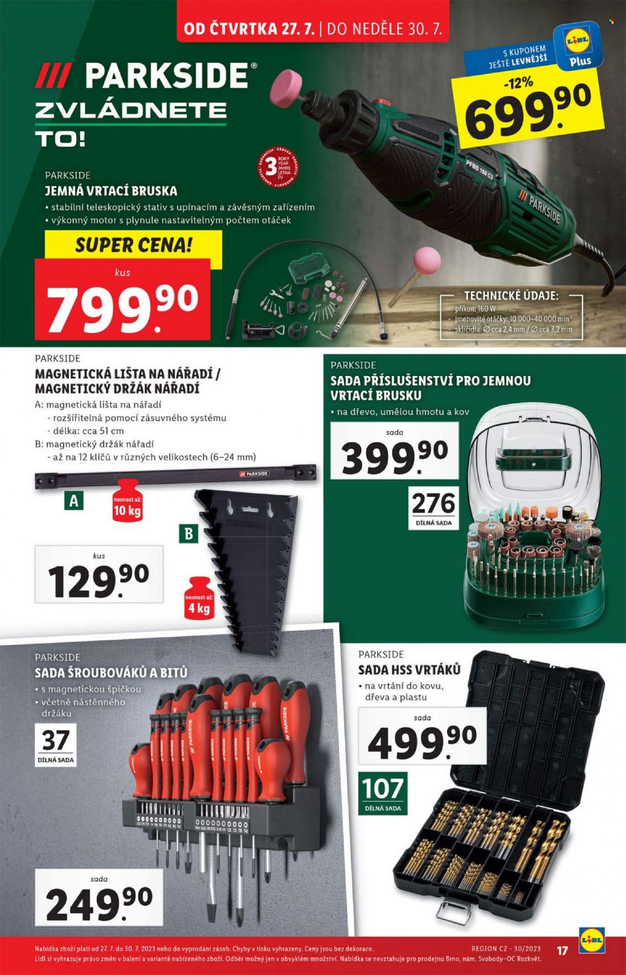 Leták Lidl - 27.7.2023 - 30.7.2023. Strana 17