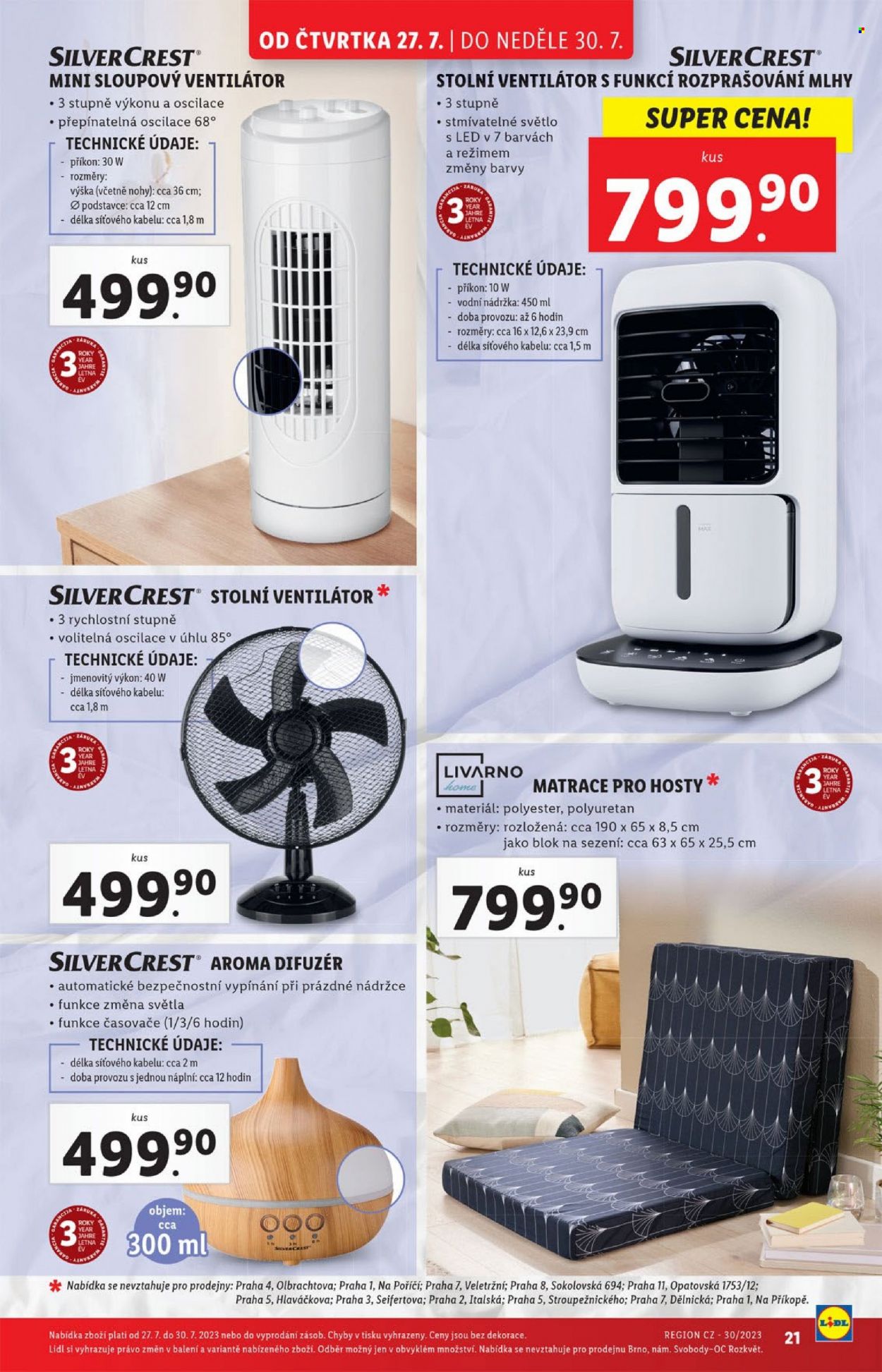 Leták Lidl - 27.7.2023 - 30.7.2023. Strana 21