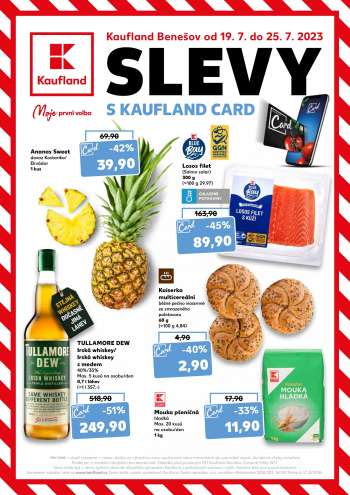 Leták Kaufland - 19.7.2023 - 25.7.2023.