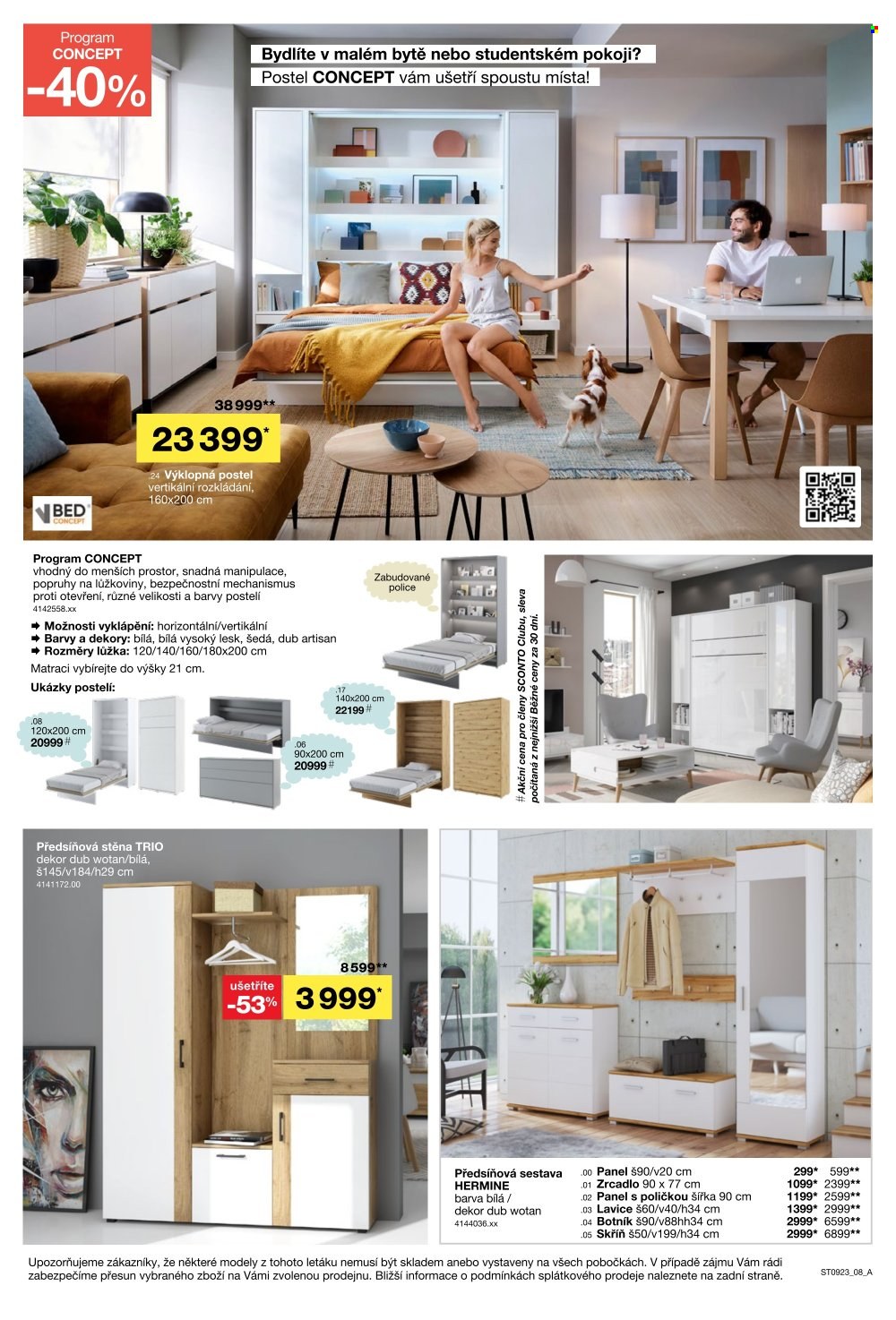 Leták SCONTO NÁBYTEK - 19.7.2023 - 30.7.2023. Strana 8