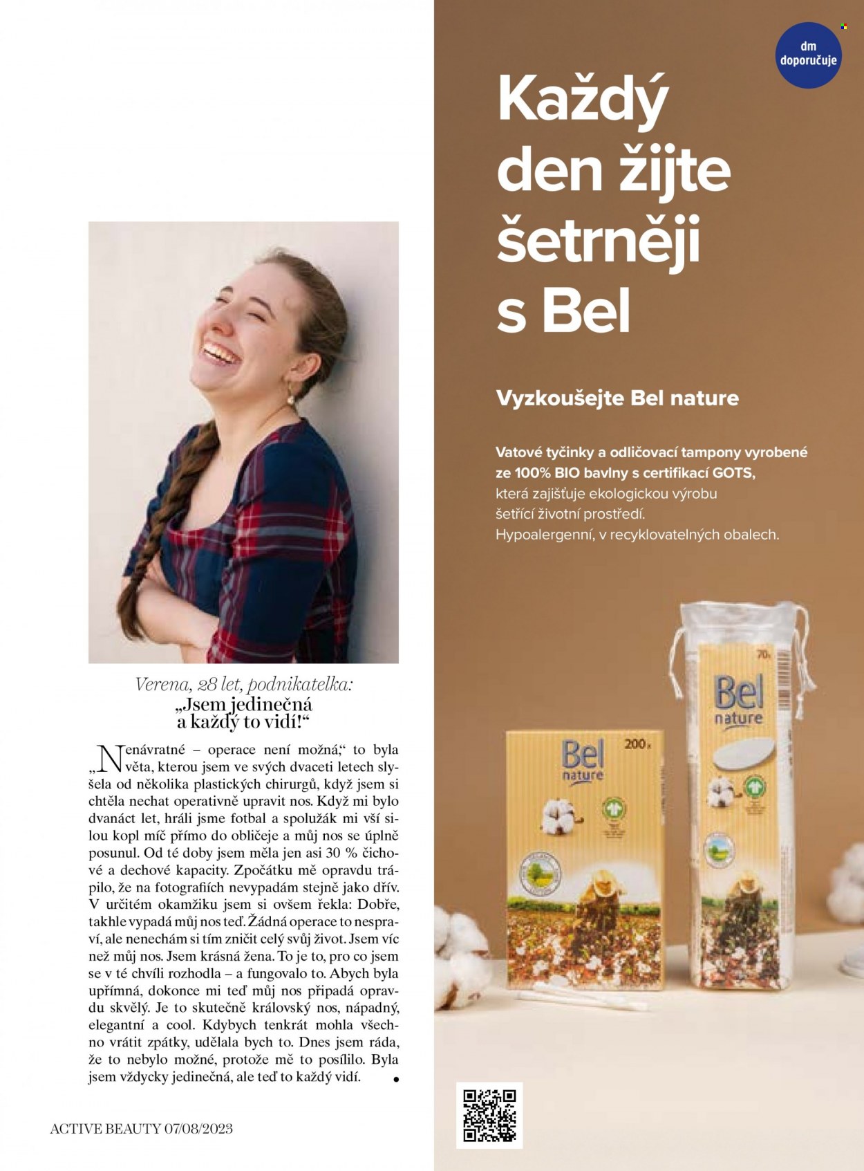 Leták dm drogerie - 1.7.2023 - 31.8.2023. Strana 23
