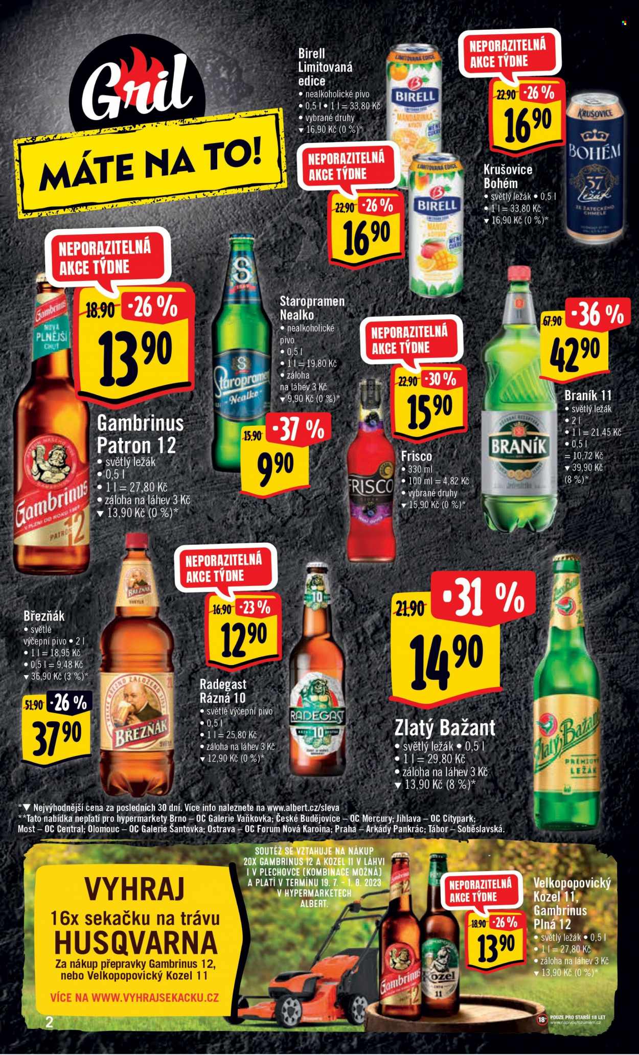 Leták Albert Hypermarket - 26.7.2023 - 1.8.2023. Strana 2