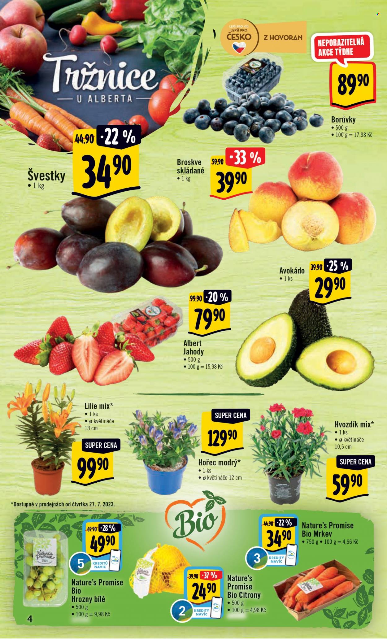 Leták Albert Hypermarket - 26.7.2023 - 1.8.2023. Strana 4